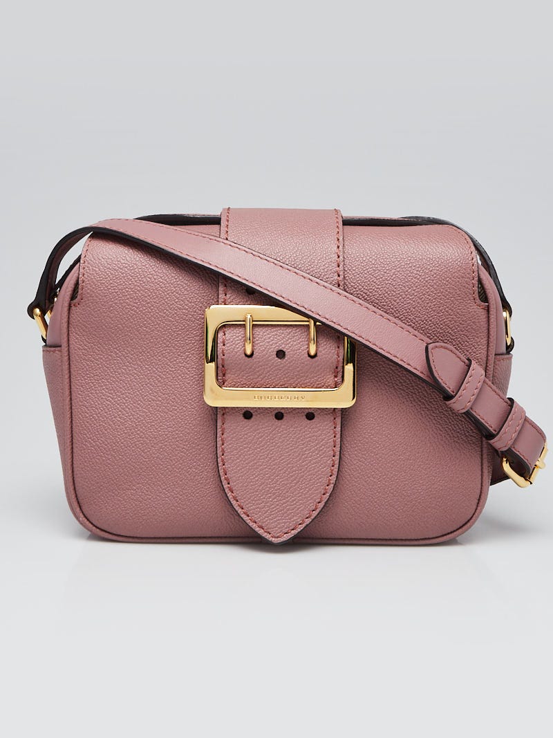 ショルダーバッグ・ポシェット Burberry Pink leather small TB crossbody bag Burberry Pink Mini TB Shoulder Bag Burberry
