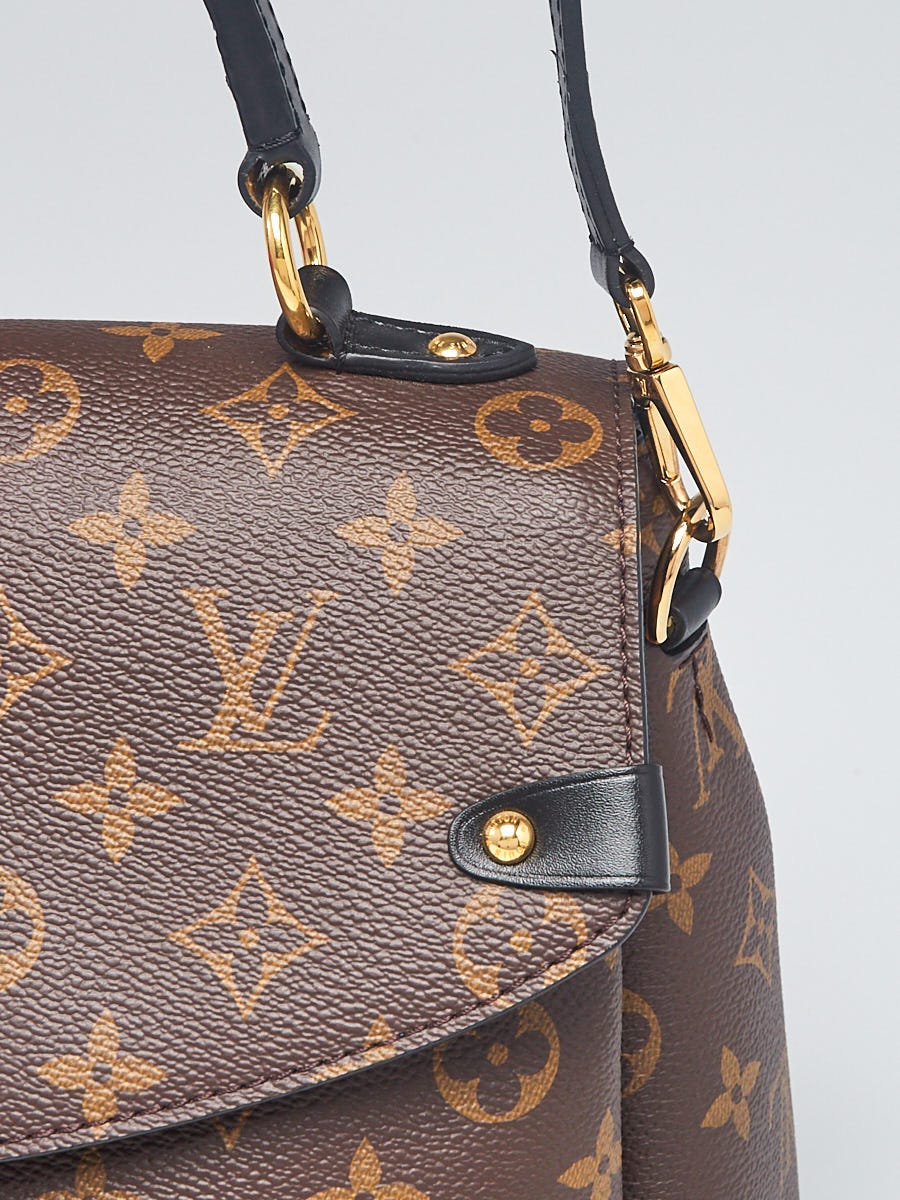 Georges leather crossbody bag Louis Vuitton Brown in Leather