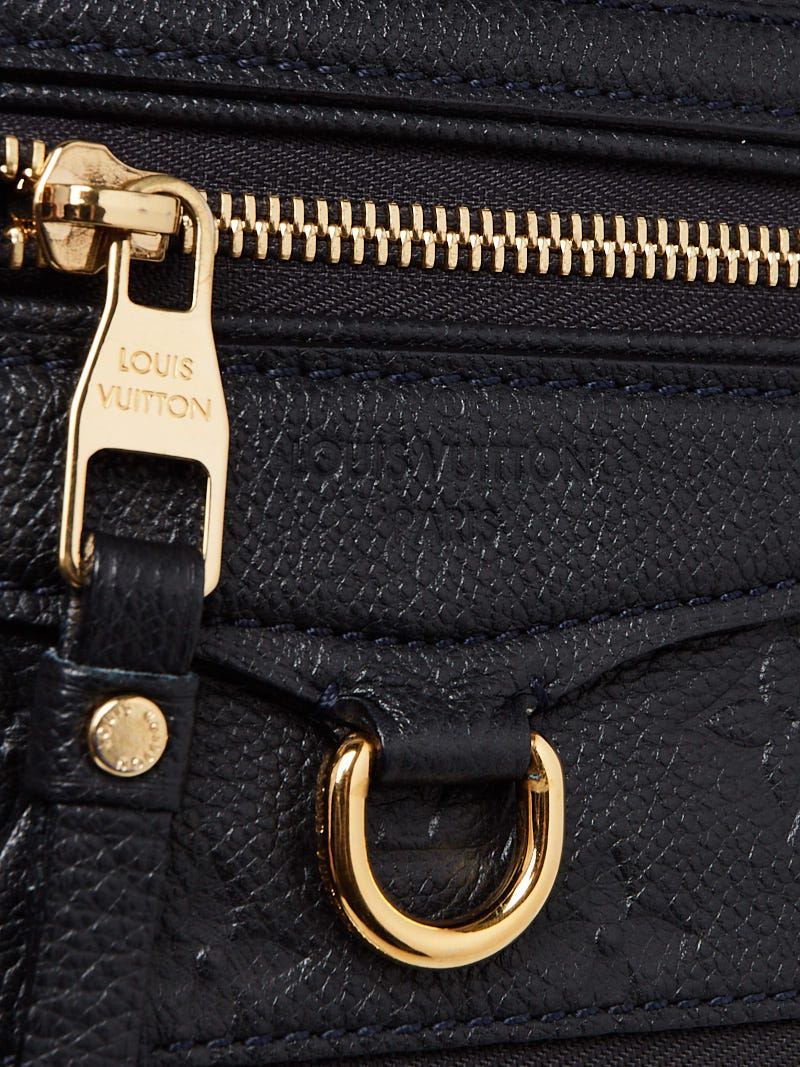 Louis Vuitton Bleu Infini Monogram Empreinte Leather Petillante Clutch Bag  - Yoogi's Closet