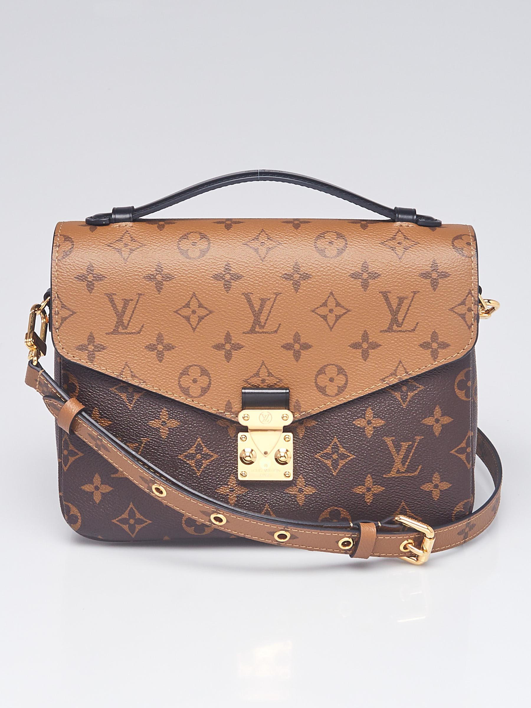 Louis Vuitton Monogram Reverse Canvas Pochette Metis Bag w/o Shoulder Strap  - Yoogi's Closet