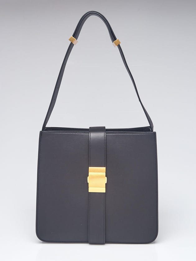Bottega Veneta Black Leather Marie Shoulder Bag