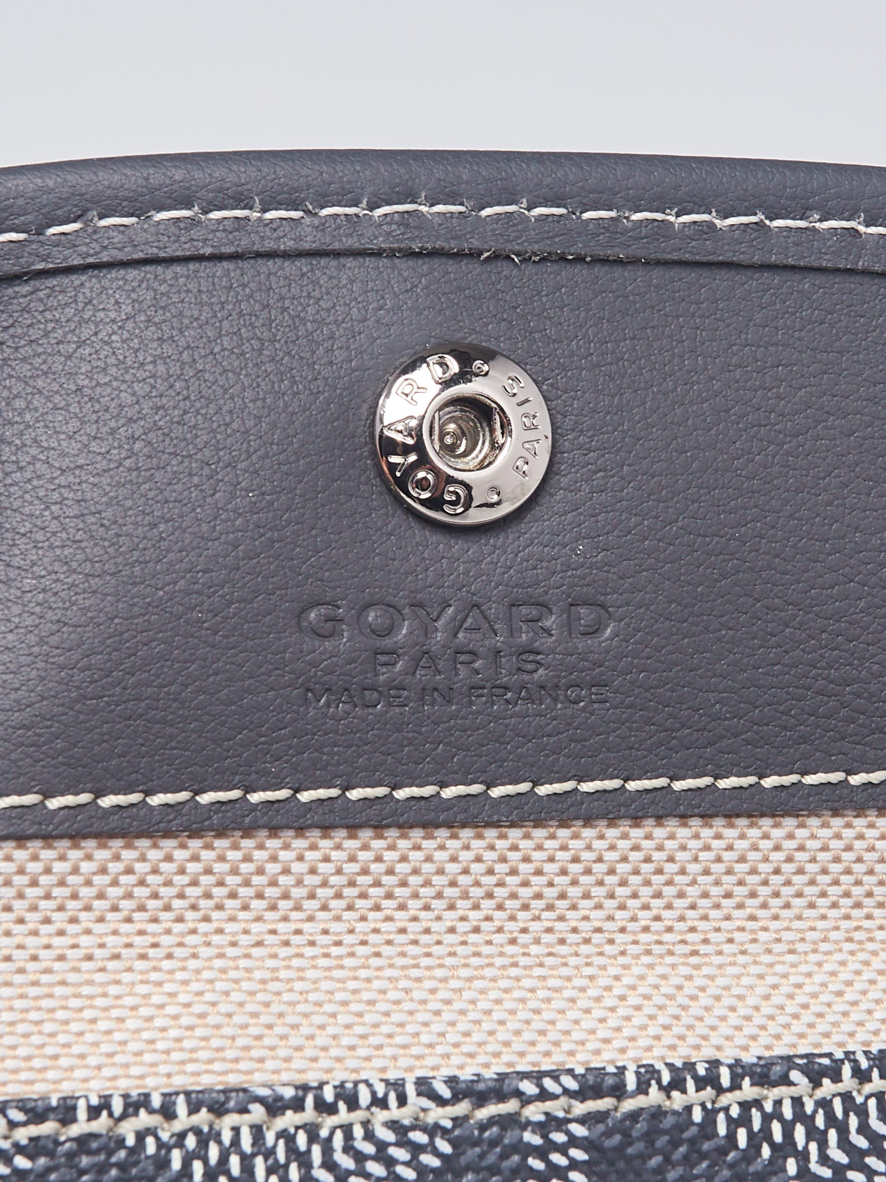 Goyard Reversible Mini Tote Bag Grey - NOBLEMARS