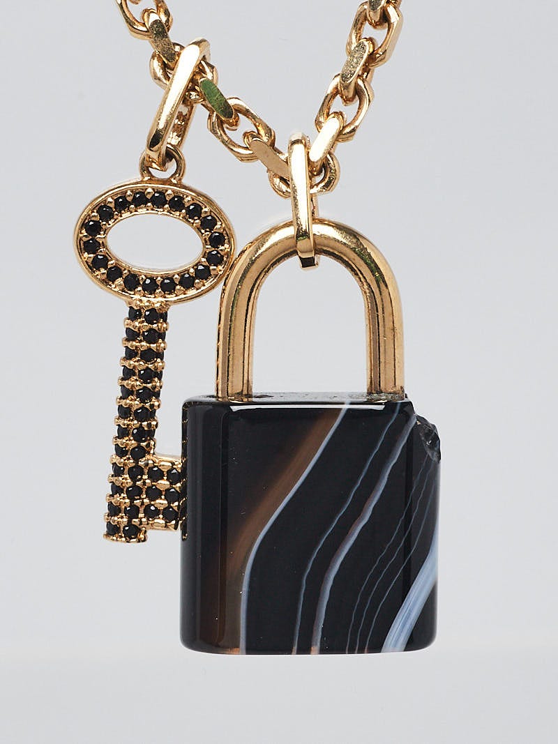 Louis Vuitton Lock It Padlock Pendant