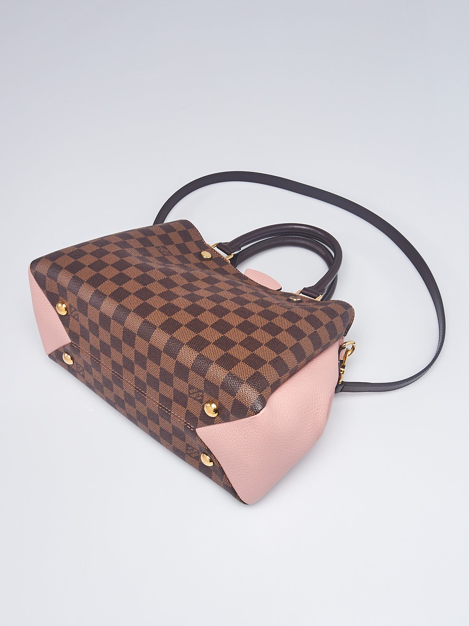 Louis Vuitton Magnolia Damier Ebene Canvas Brittany Bag Louis