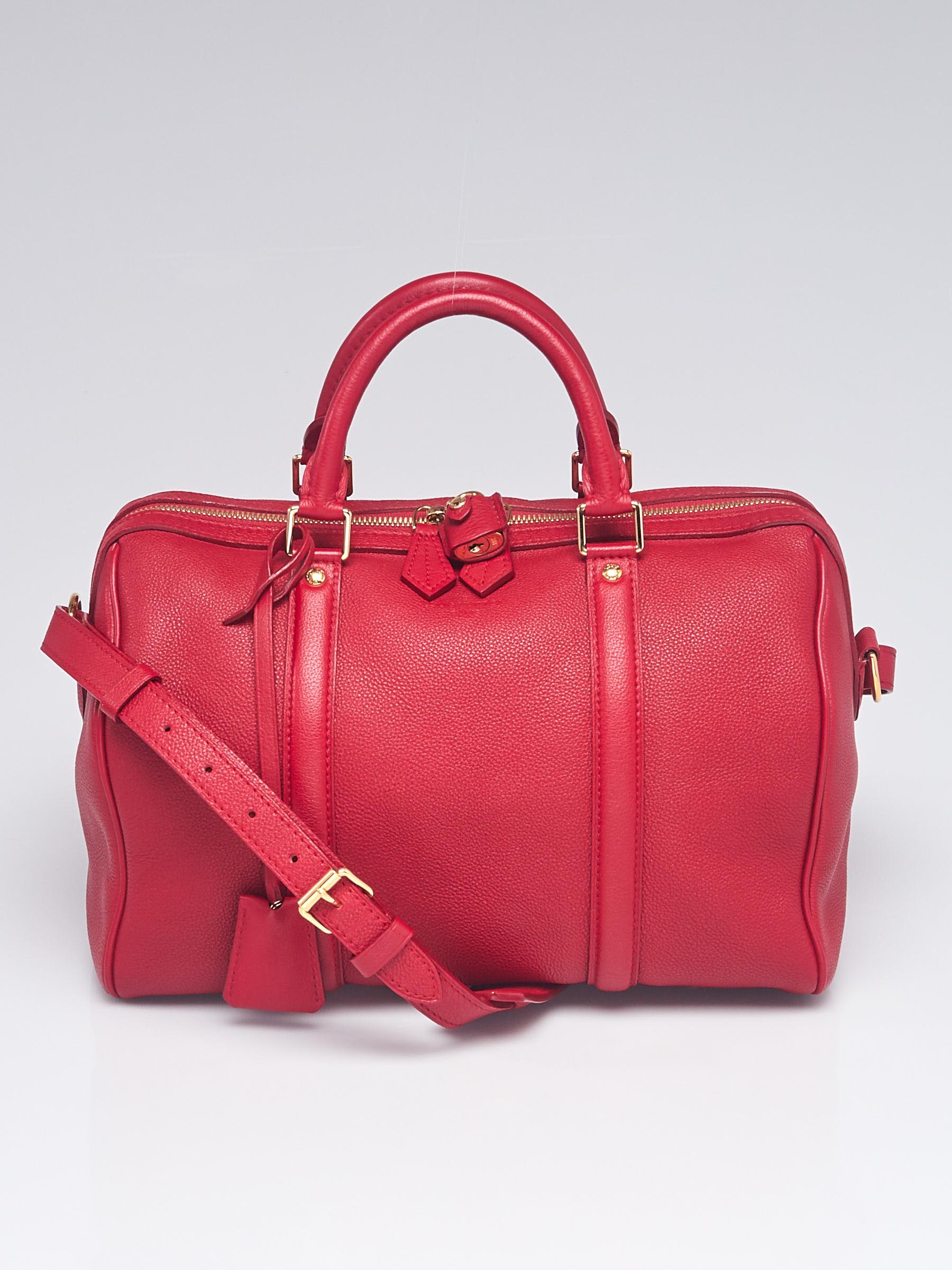 Louis Vuitton Sofia Coppola Calf Leather Bag: Cherry