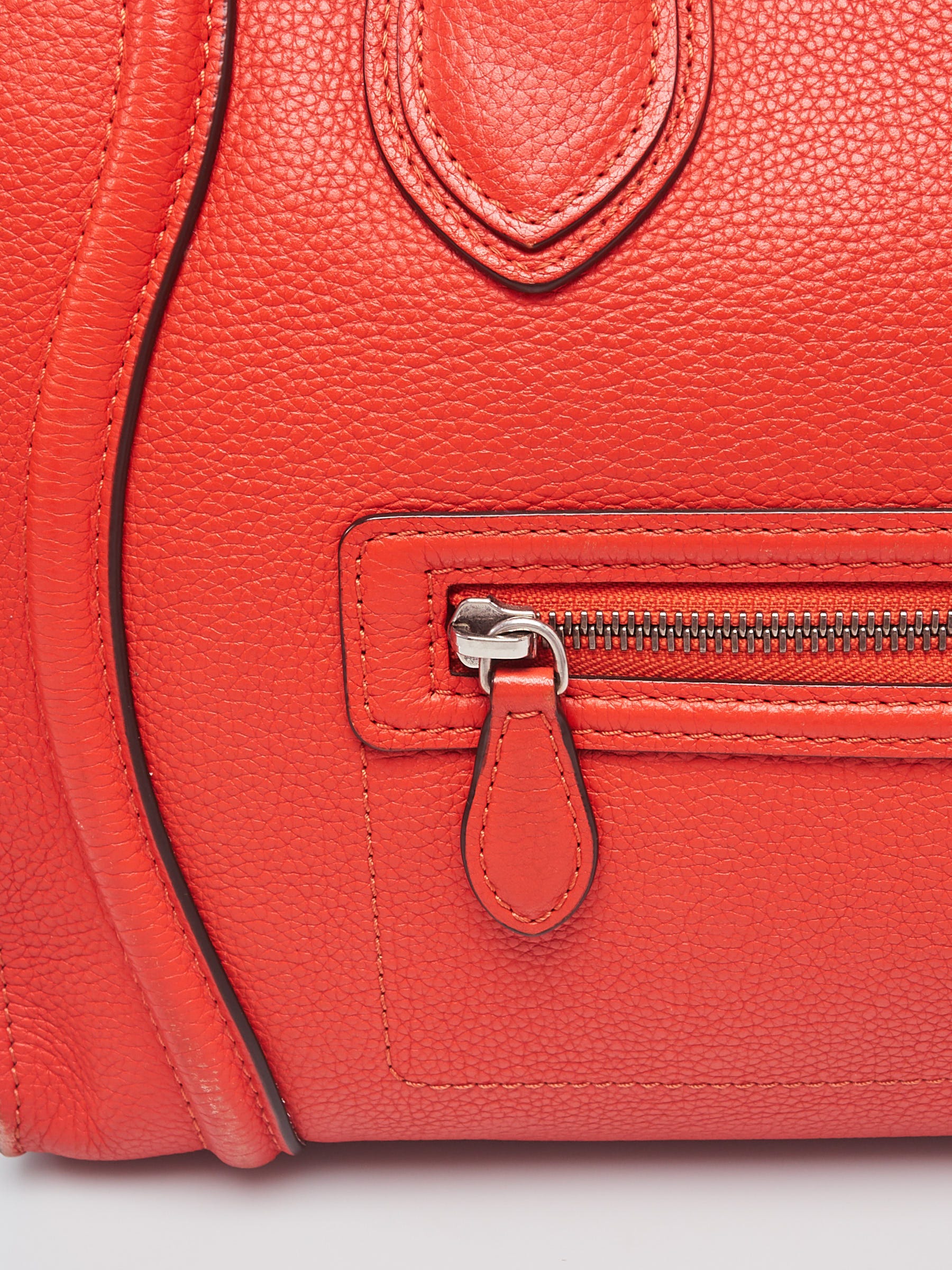 Celine Orange Small Ring Bag