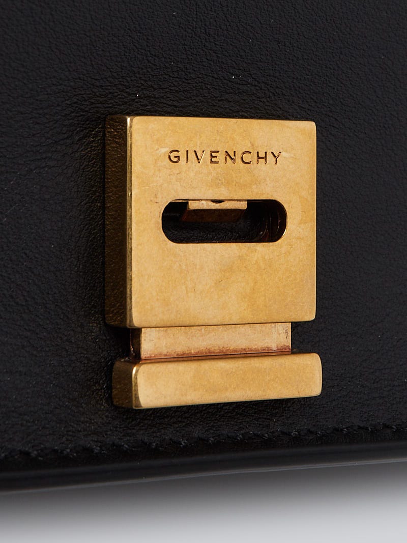 Givenchy Black Leather Medium Whip Bag | Yoogi's Closet