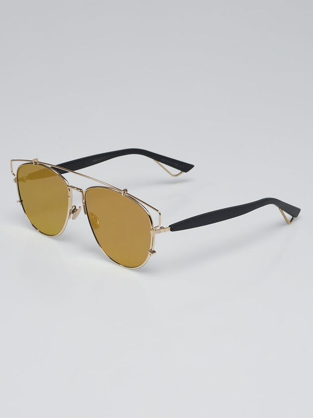 Christian Dior Goldtone Metal Frame Technologic Sunglasses -RHL83