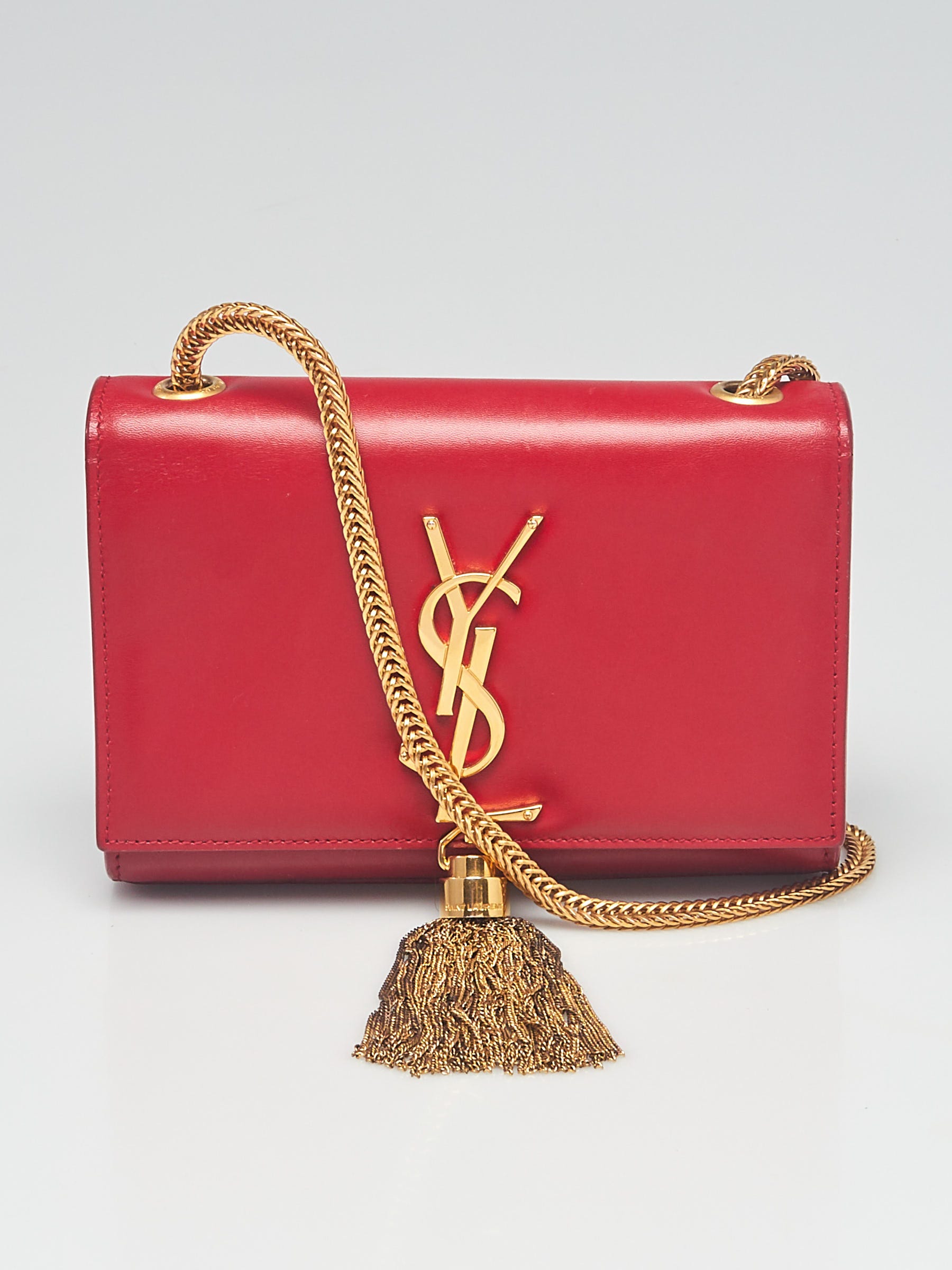 Ysl cassandre hot sale tassel bag