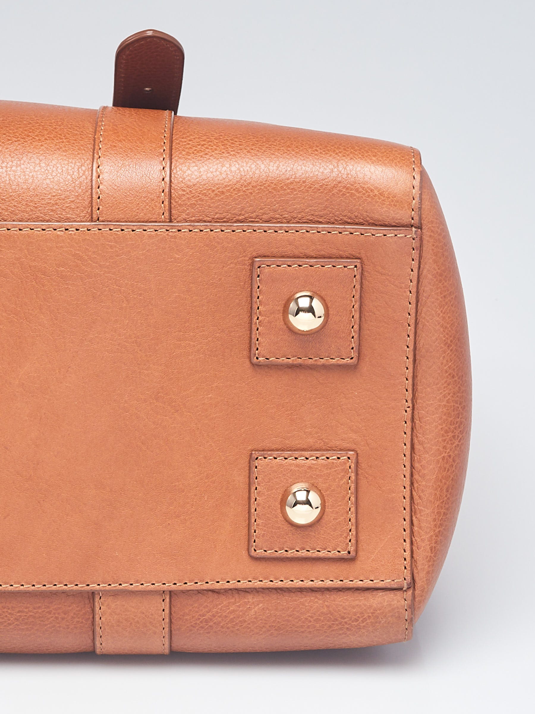 Mulberry Brown Leather Bayswater Double Zip Tote Bag | Yoogi's Closet