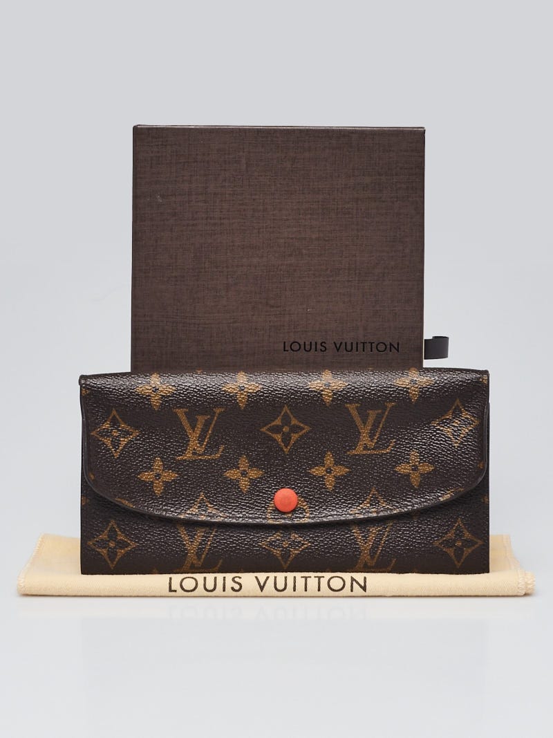 Louis Vuitton Monogram Orange Interior Emilie Wallet – The Don's Luxury  Goods