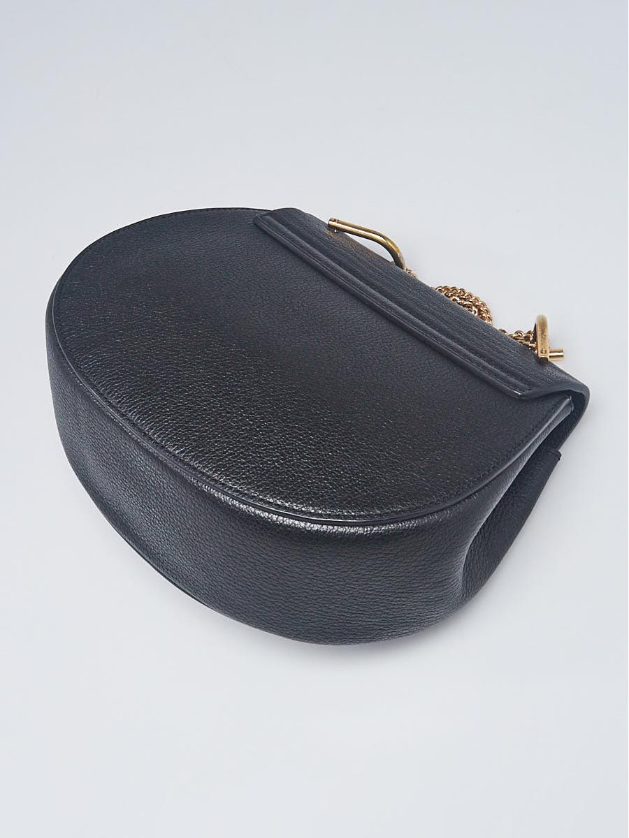 贅沢屋の Small Leather Pebbled Black Chloe Drew Closet Yoogi's | Bag バッグ