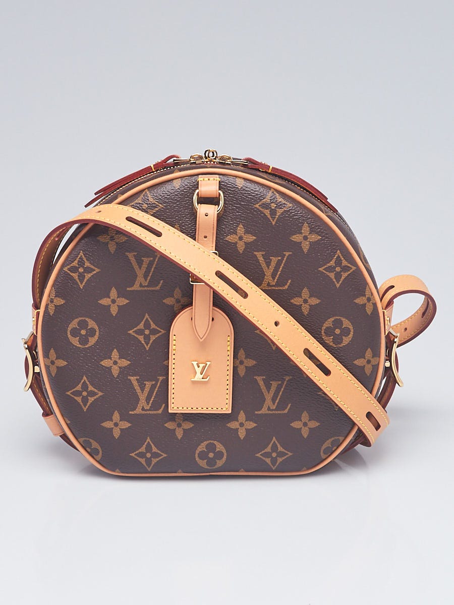 Louis Vuitton Monogram Boite Chapeau Souple MM Crossbody Shoulder Handbag
