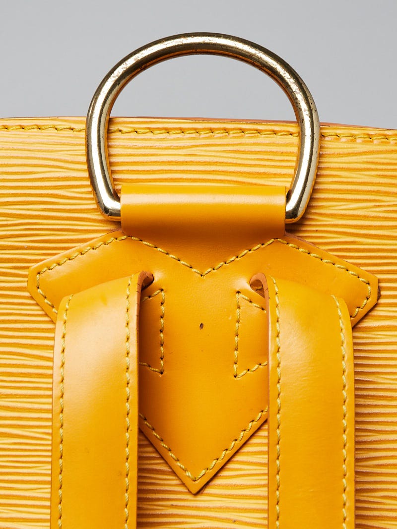 Louis Vuitton Tassil Yellow Epi Leather Gobelins Backpack Bag - Yoogi's  Closet