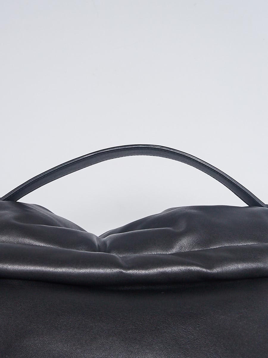 Celine Black Lambskin Leather Large Cartable Pillow Bag | Yoogi's