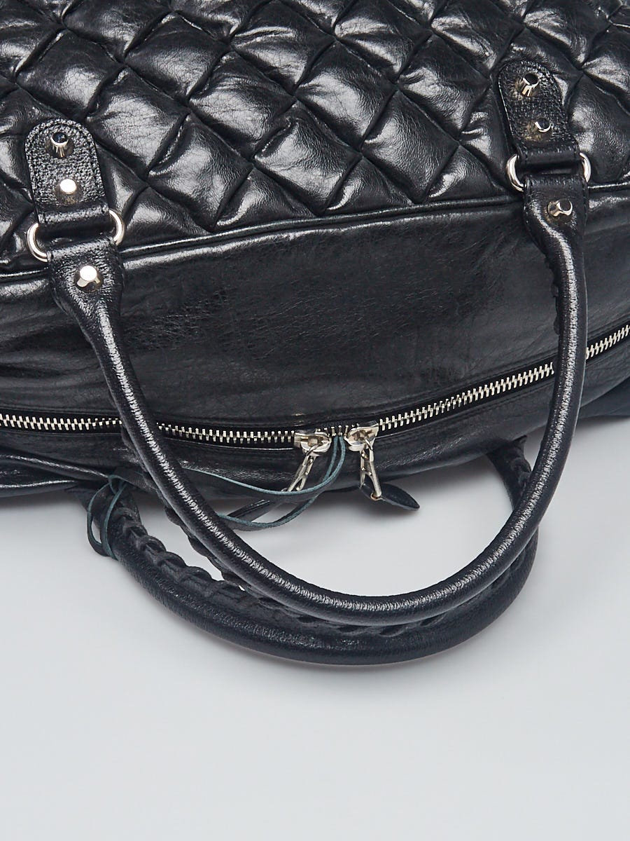 特大セール【BALENCIAGA】Quilted Leatherバック Balenciaga Truffle Quilted Chevre Leather Matelasse MM Bag
