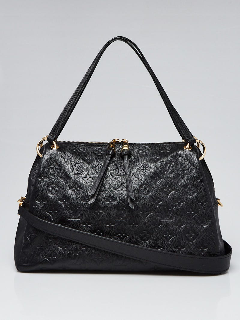 Louis Vuitton Black Monogram Leather Very One Handle Bag - Yoogi's Closet