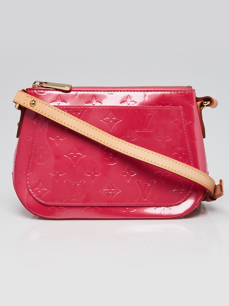 Louis Vuitton Framboise Monogram Vernis Minna Street Bag - Yoogi's Closet