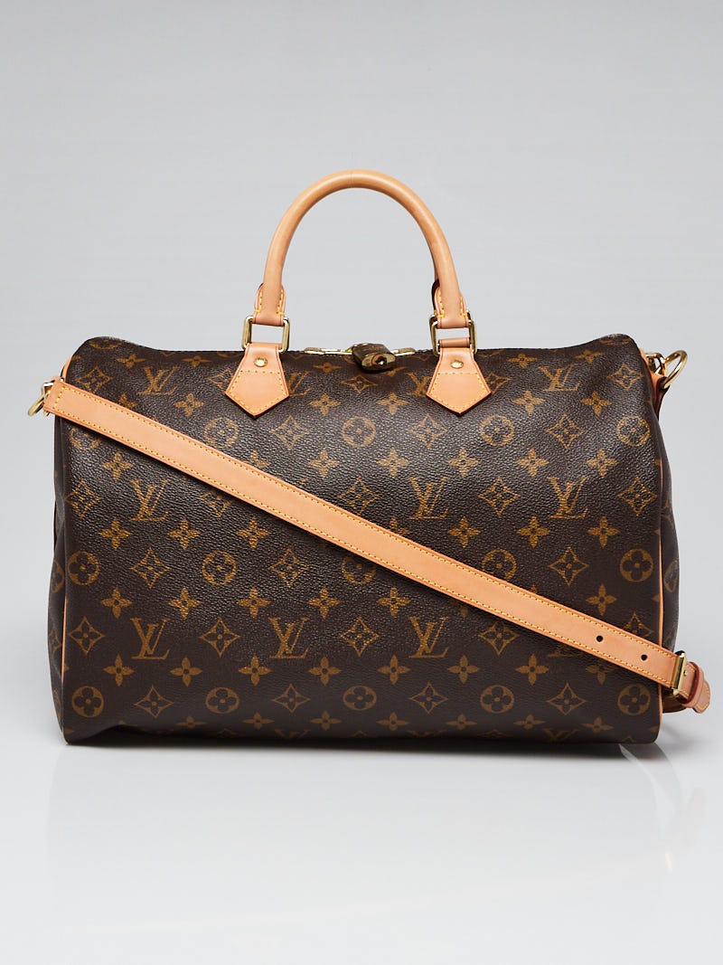 Louis Vuitton Monogram Canvas Speedy Bandouliere 35 Bag | Yoogi's