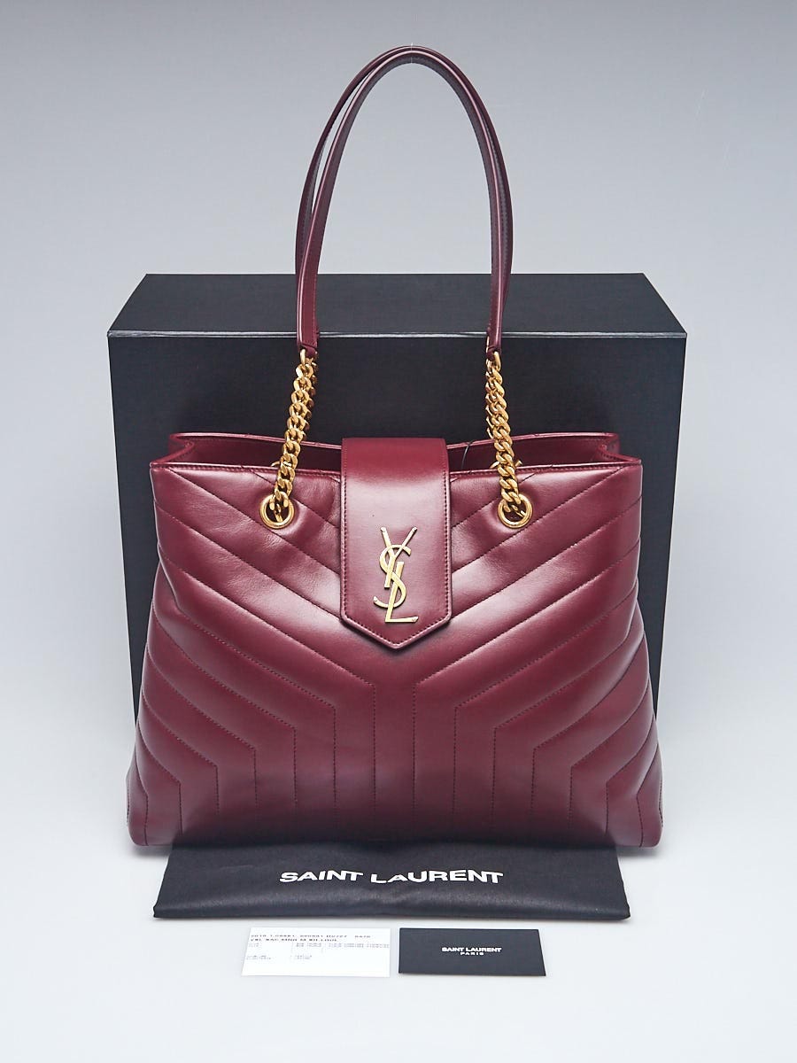 Ysl loulou clearance large shopping bag