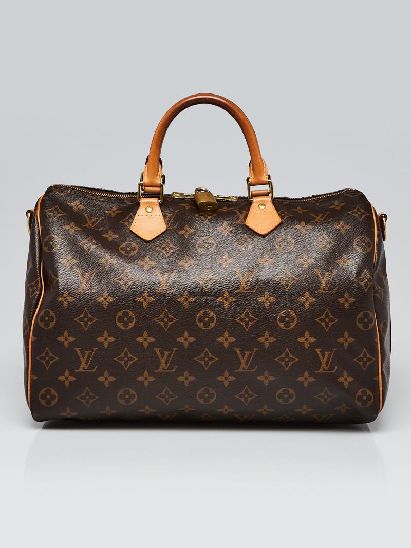 Louis Vuitton Monogram Canvas Speedy Bandouliere 35 Bag w/o strap - Yoogi's  Closet