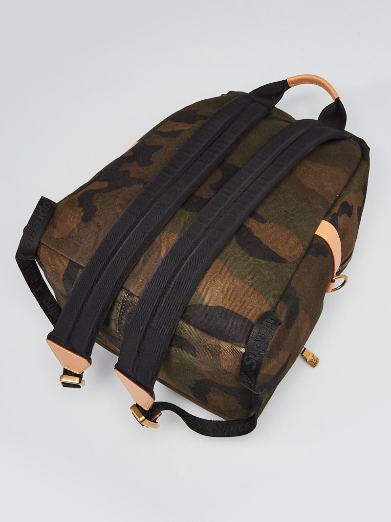 Louis Vuitton x Supreme Camouflage Monogram Canvas Apollo Backpack Bag -  Yoogi's Closet
