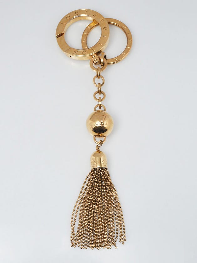 Louis Vuitton Goldtone Metal Swing Key Holder and Bag Charm