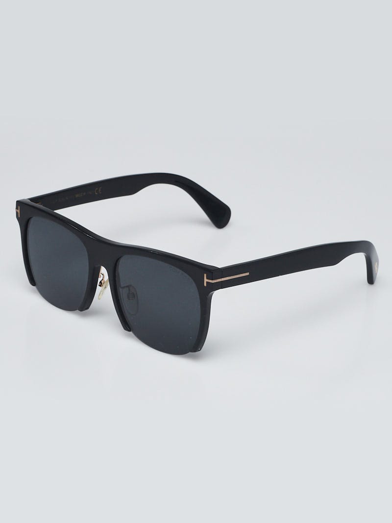 Tom Ford Black Acetate Frame Sunglasses - TF550-K | Yoogi's Closet