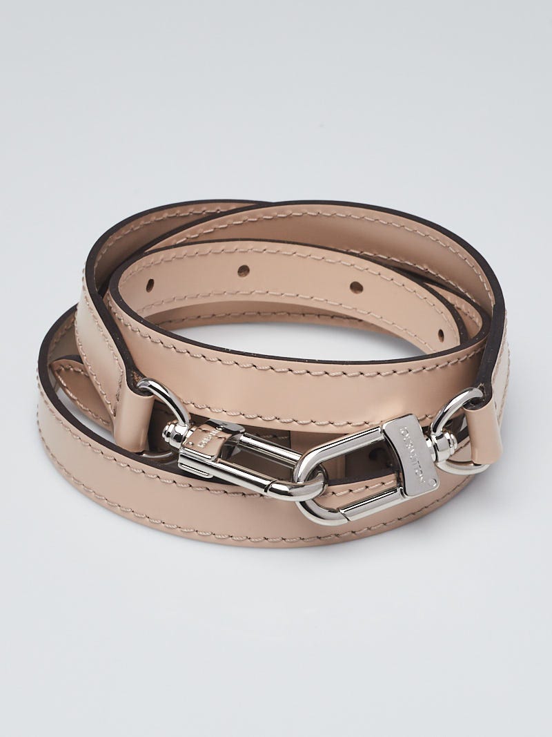 Louis Vuitton Beige Leather Adjustable Shoulder Strap Louis Vuitton