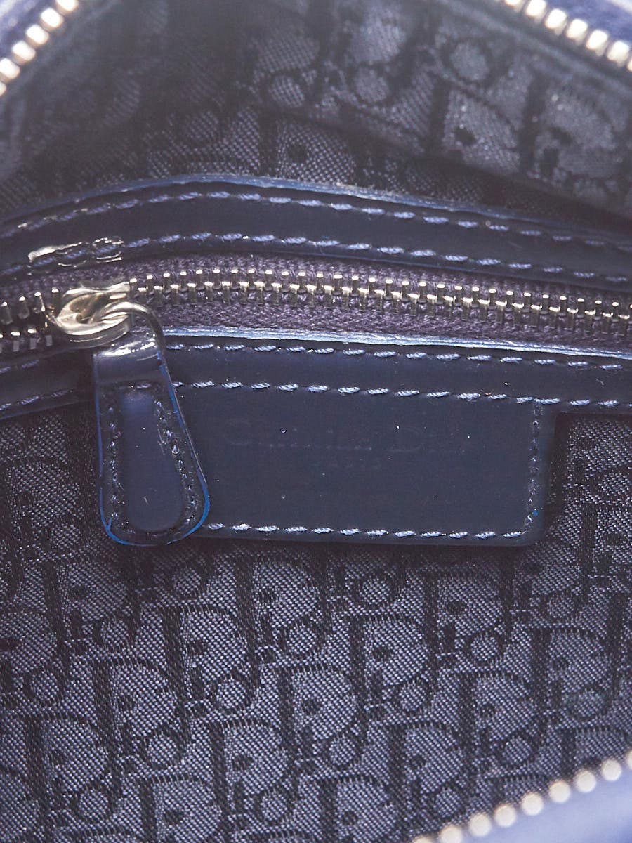 かおり　　e5 Christian Dior ネイビー ブレザー Lサイズ Regular-Fit Jacket Navy Blue Cotton-Blend Knit | DIOR