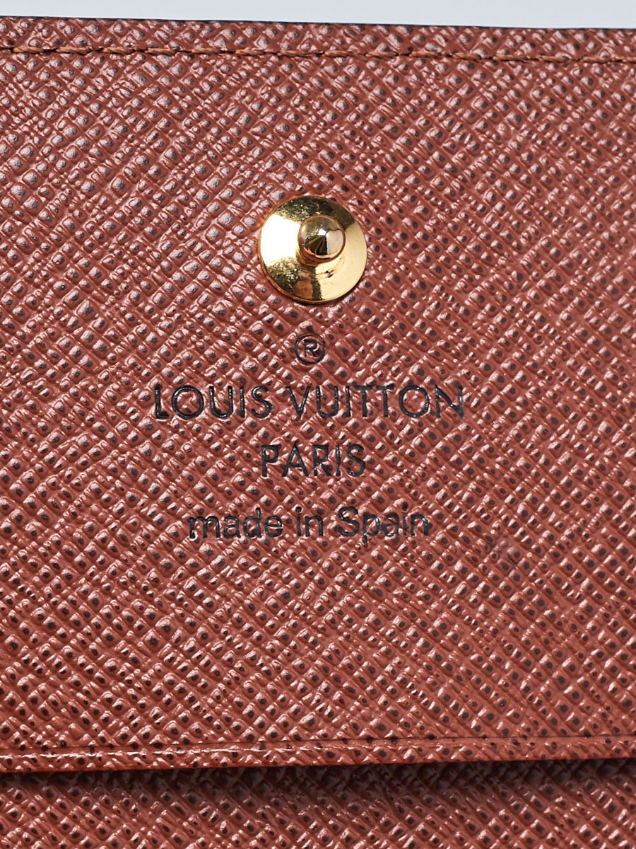 LOUIS VUITTON Monogram Envelope Business Card Holder 1271099