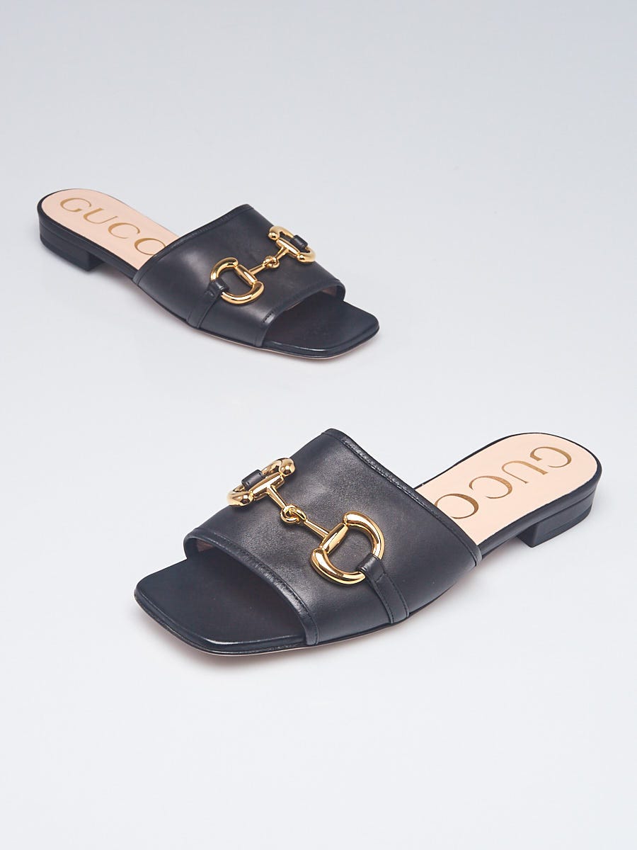 Gucci horsebit slide discount sandals