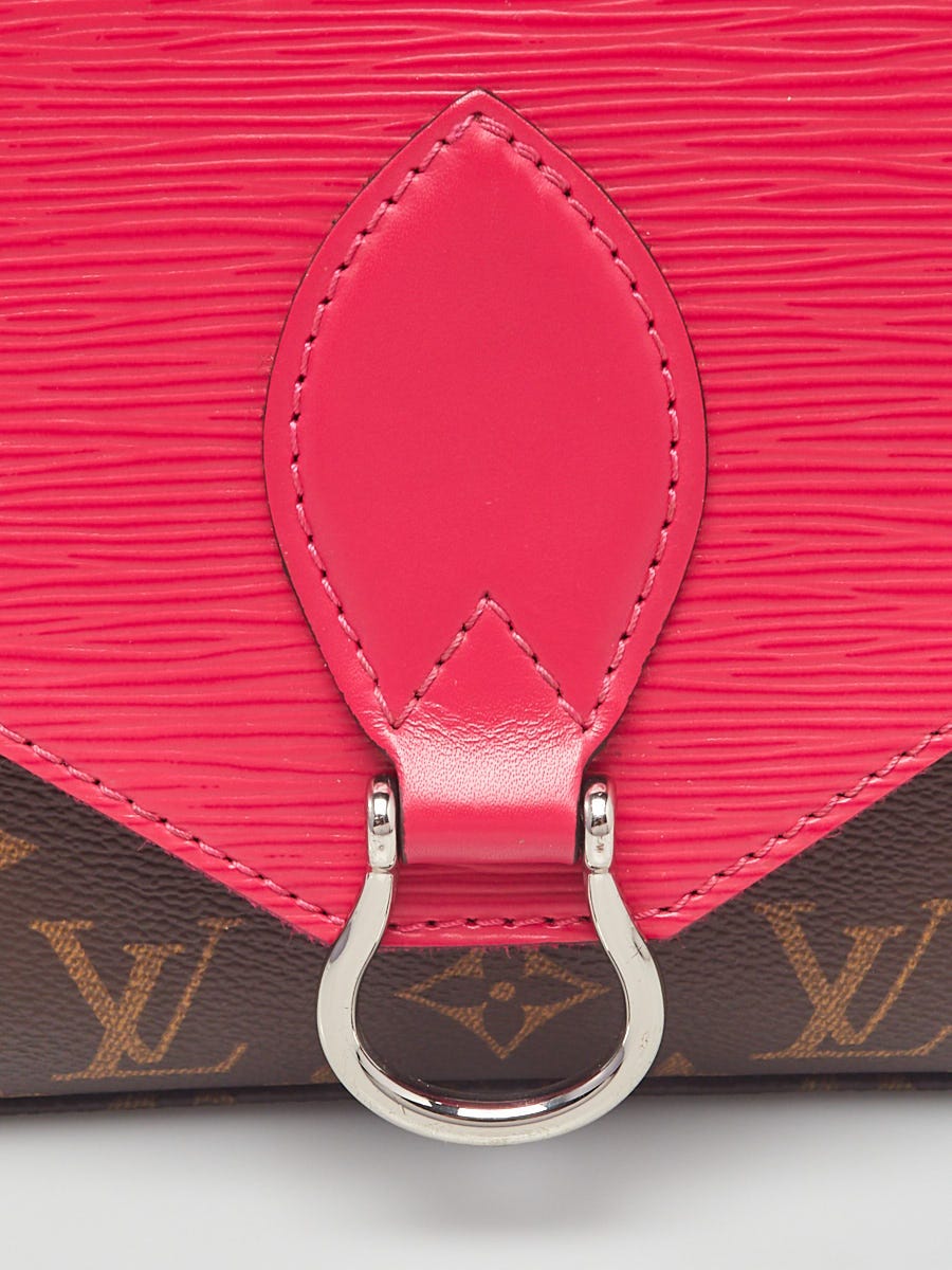Louis Vuitton Fuchsia Epi Leather and Monogram Canvas Saint Michel Bag -  Yoogi's Closet