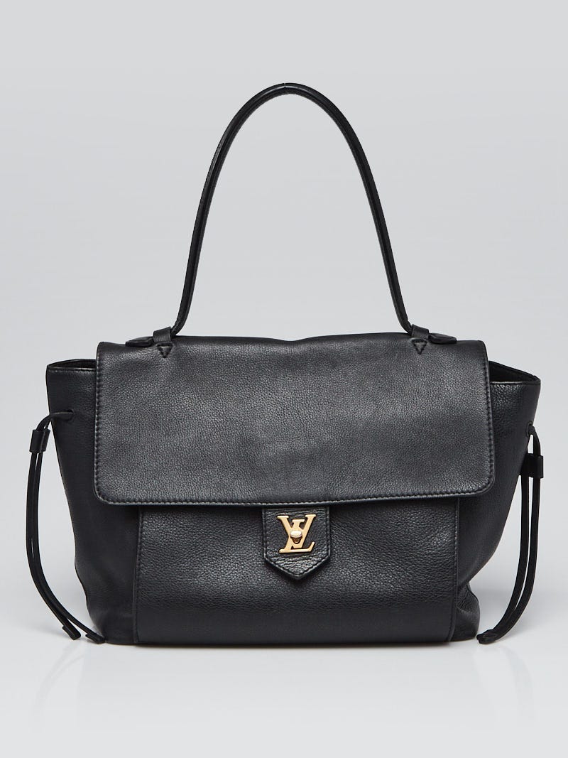 Louis Vuitton, Bags, Louis Vuitton Leather Lockme Backpack Black  Gentlyused