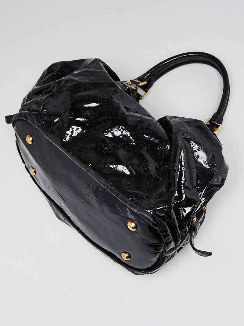 Louis Vuitton Limited Edition Black Patent Leather Surya L Bag - Yoogi's  Closet