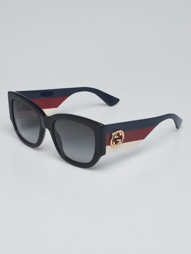 Gucci Black/Multicolor Acetate Frame Havana Sunglasses - GG0276S