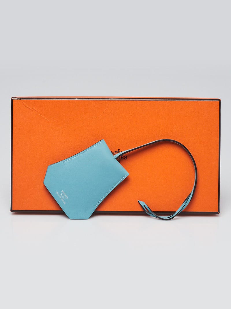 Hermès bag charm Orange Leather ref.278818 - Joli Closet