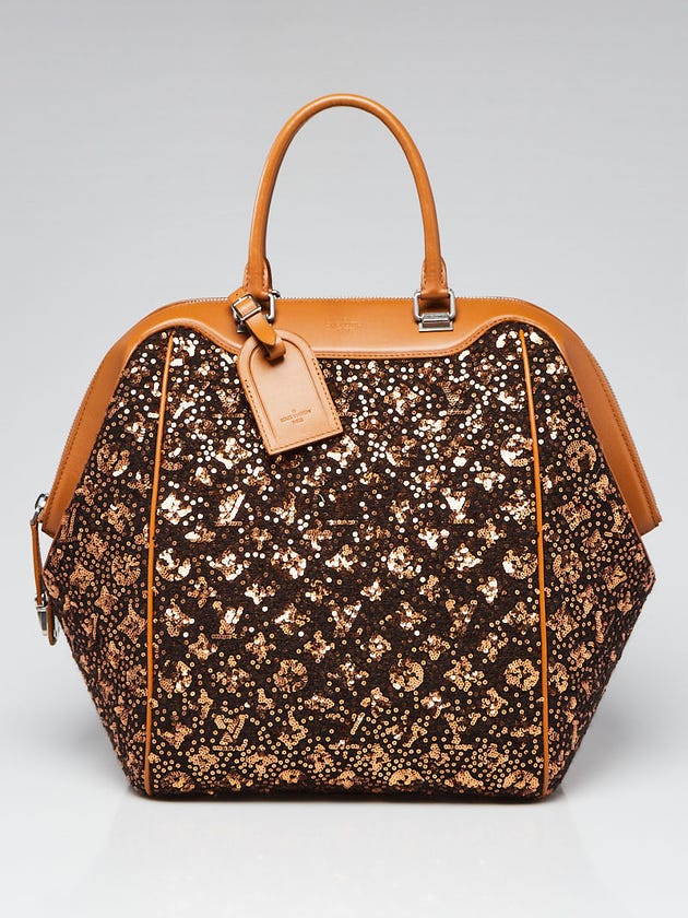 Louis Vuitton Limited Edition Gold Monogram Sunshine Express North-South Bag
