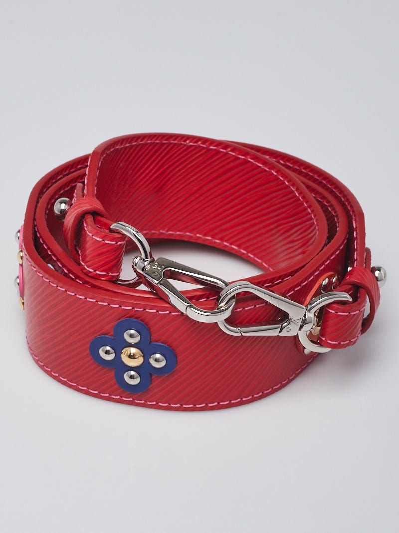 Louis Vuitton Coquelicot Epi Leather Bandouliere Strap