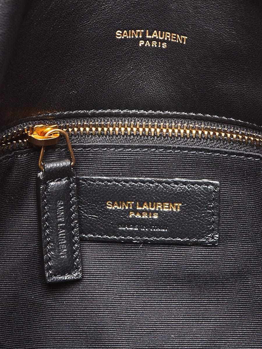 Yves Saint Laurent White Quilted Lambskin Leather Small LouLou Puffer Bag -  Yoogi's Closet