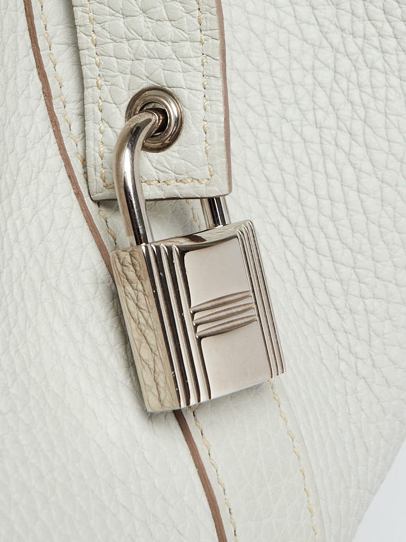 Hermes 31cm Bambou Clemence Leather Picotin Lock TGM Bag - Yoogi's Closet