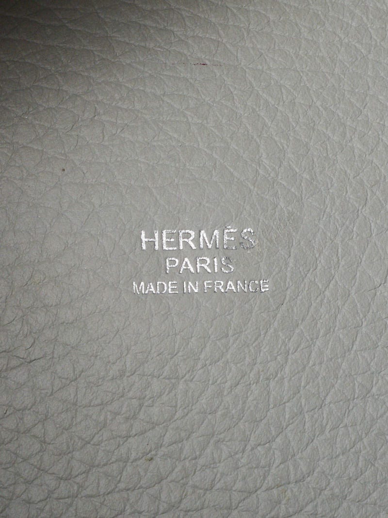 Hermes 31cm Bambou Clemence Leather Picotin Lock TGM Bag - Yoogi's