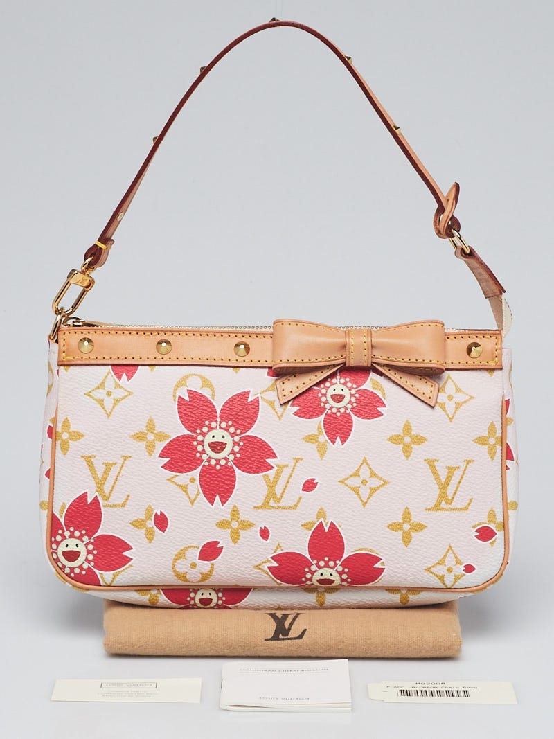 Louis Vuitton x Takashi Murakami 2003 pre-owned Monogram Pochette  Accessoires Floral Tote Bag - Farfetch