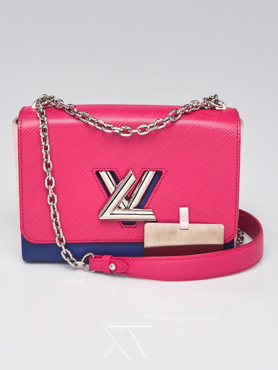 Pink Designer Bag: Twist MM Epi Leather in Rose