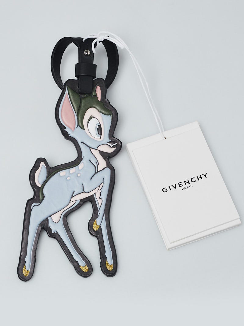 Givenchy ディズニーデザイン小鹿チャーム Givenchy Black Leather Bambi Bag Charm | Yoogi's Closet