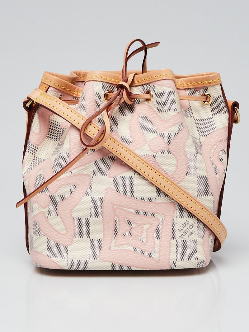 Louis Vuitton Limited Edition Damier Azur Tahitiennes Nano Noe Bag