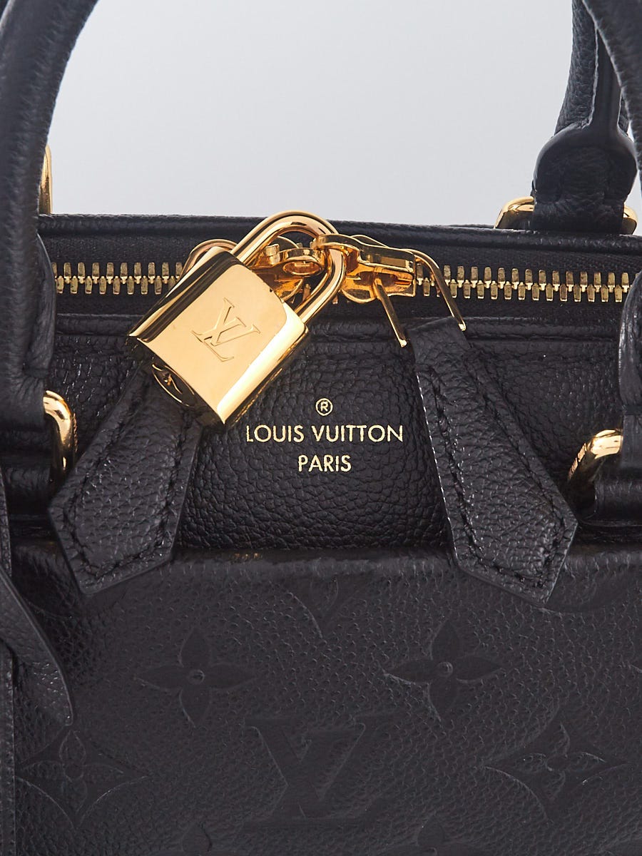 Louis Vuitton Monogram Empreinte Speedy Bandouliere 20 Noir 24cm x 20cm x  12cm