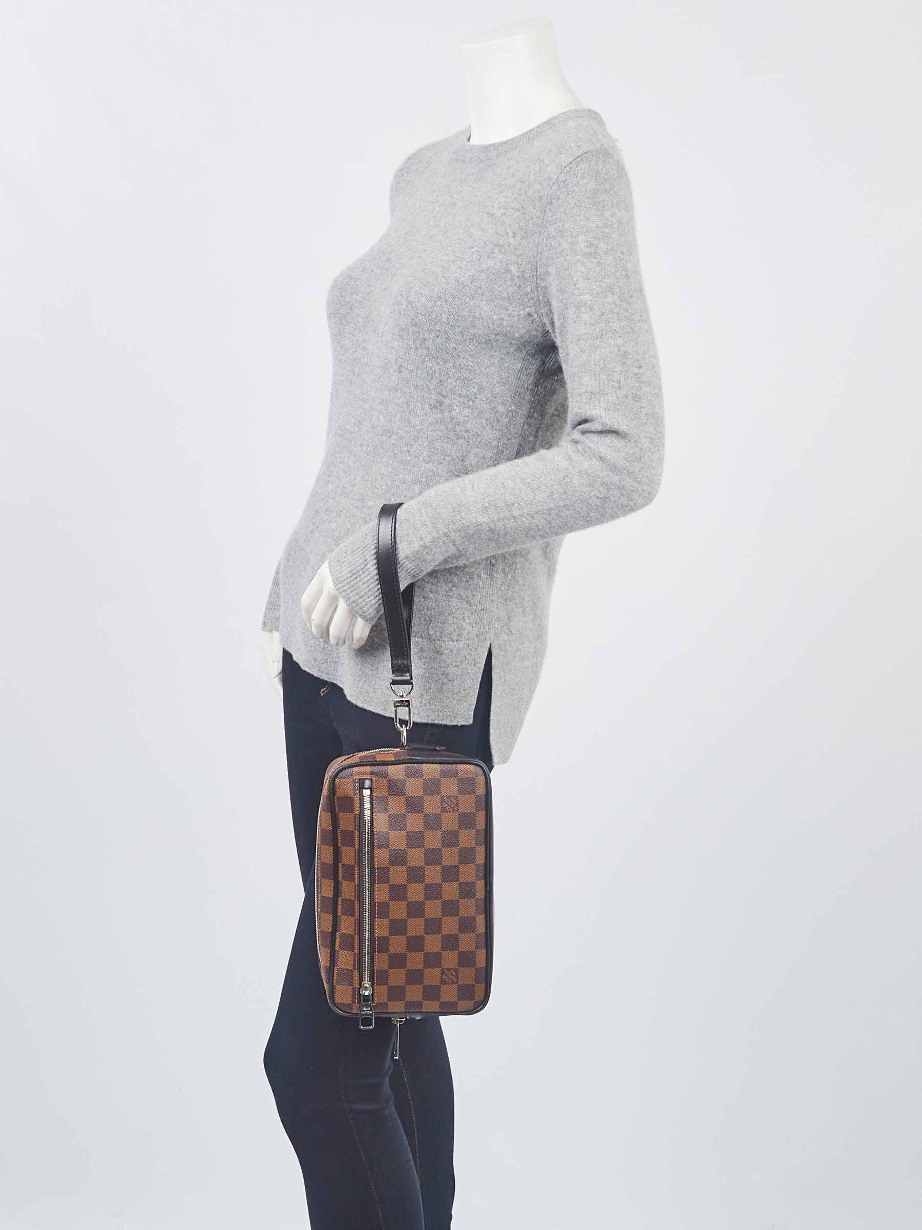 Louis Vuitton Kasai Clutch Damier Graphite - ShopStyle