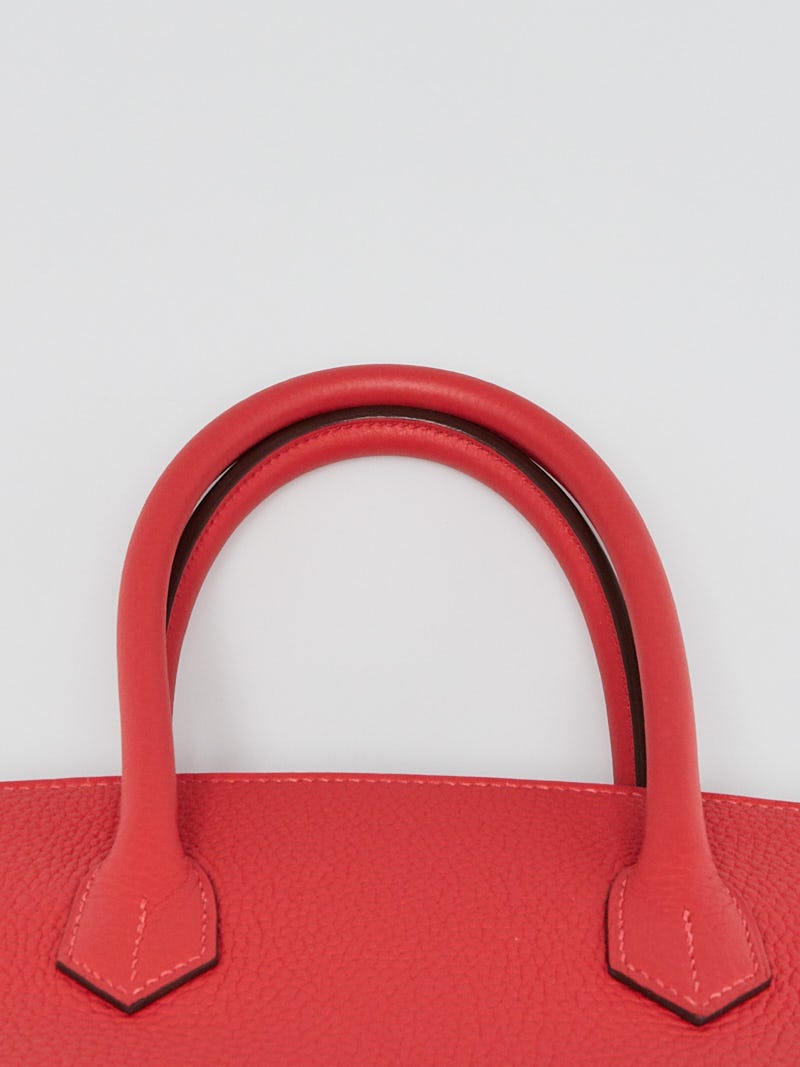 Hermès Rouge Pivoine Birkin 35cm of Clemence Leather with Gold Hardware, Handbags and Accessories Online, 2019