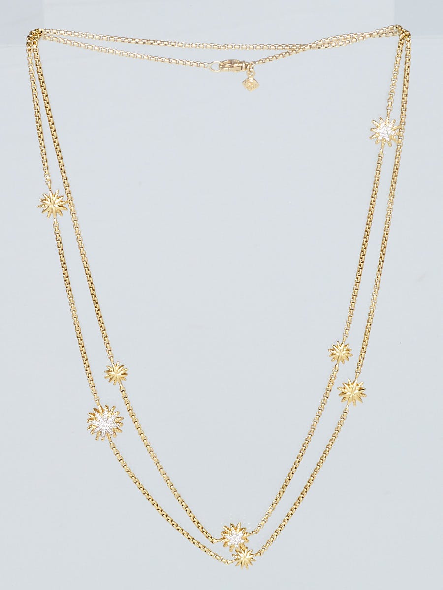 David Yurman 18k Yellow Gold and 
